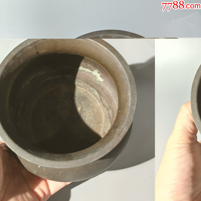 建國初素面銅渣斗包老銅器香爐筆架錢幣鎮(zhèn)尺墨盒銅壺銅座佛像_價(jià)格280元_第5張_7788收藏__收藏?zé)峋€