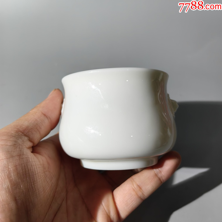 民國德化窯白釉獸耳爐茶器茶具杯子壺承蓋置湯吞茶盤茶托茶盞_價(jià)格680元_第2張_7788收藏__收藏?zé)峋€