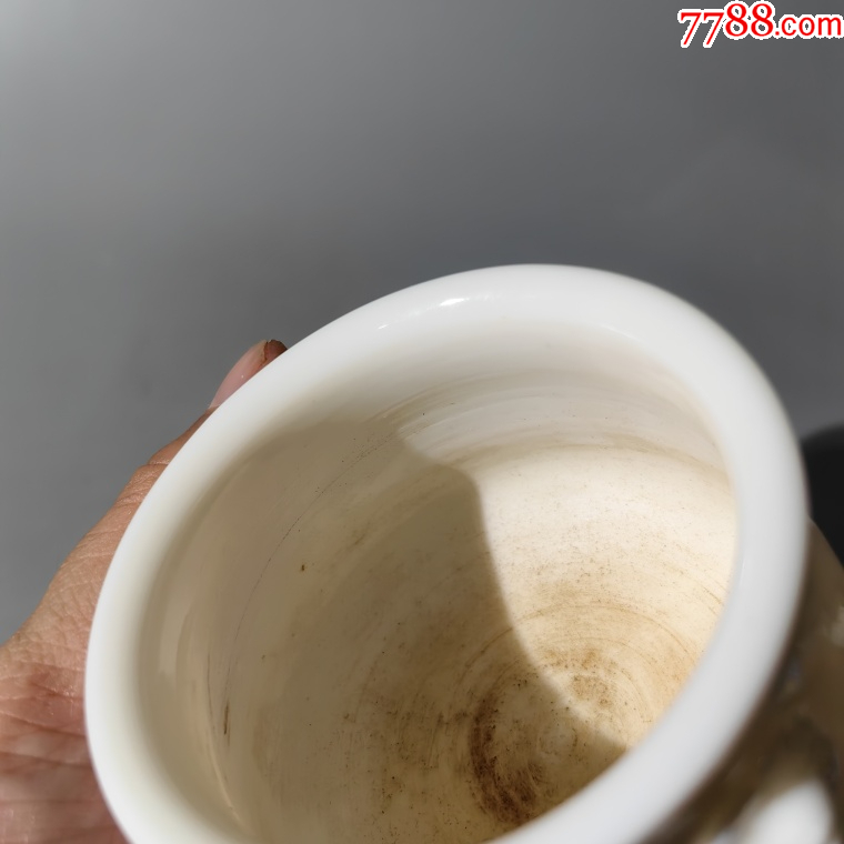 民國德化窯白釉獸耳爐茶器茶具杯子壺承蓋置湯吞茶盤茶托茶盞_價(jià)格680元_第6張_7788收藏__收藏?zé)峋€