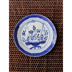 清時代青花 域鉴古玩】清代青花高足盘特征及收藏价值