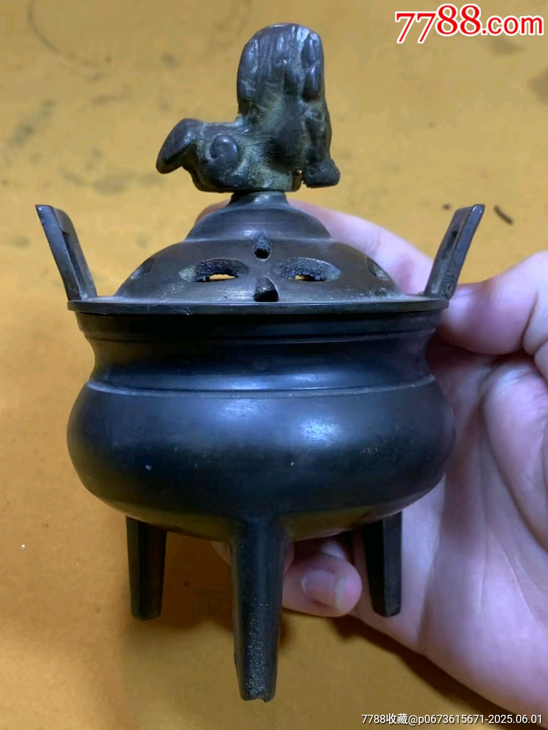 中国　象香炉 纯铜香炉，象首三足香薰炉紫铜檀香炉_中国风