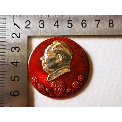 毛主席像章（忠字）-毛主席像章-7788红宝书