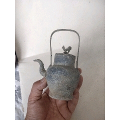 明代小錫壺酒壺，