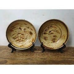 愚公移山佛山石湾陶瓷公仔人物摆件书房博古架装饰送长辈朋友礼物