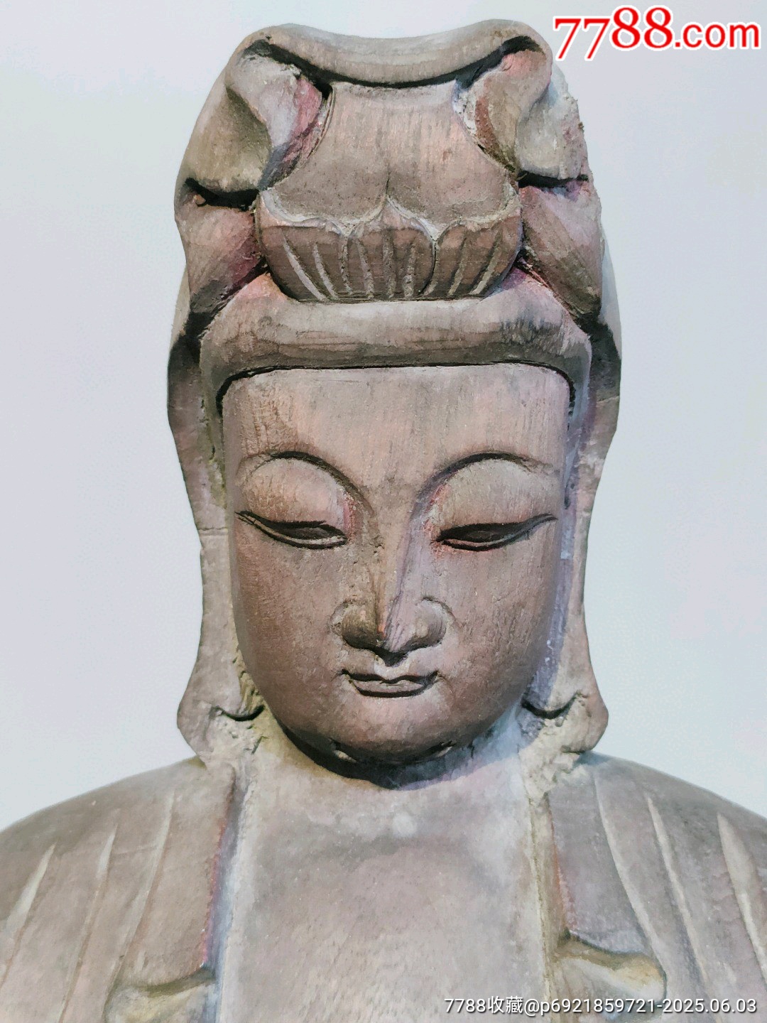 清代木雕觀音佛像_價格2400元_第4張_7788收藏__收藏熱線