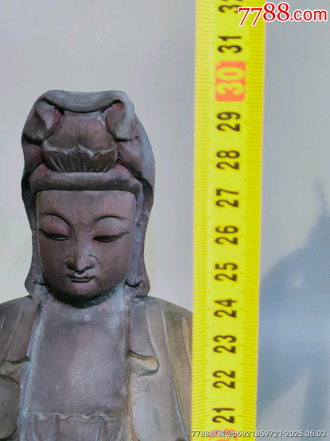 清代木雕觀音佛像_價格2400元_第7張_7788收藏__收藏熱線