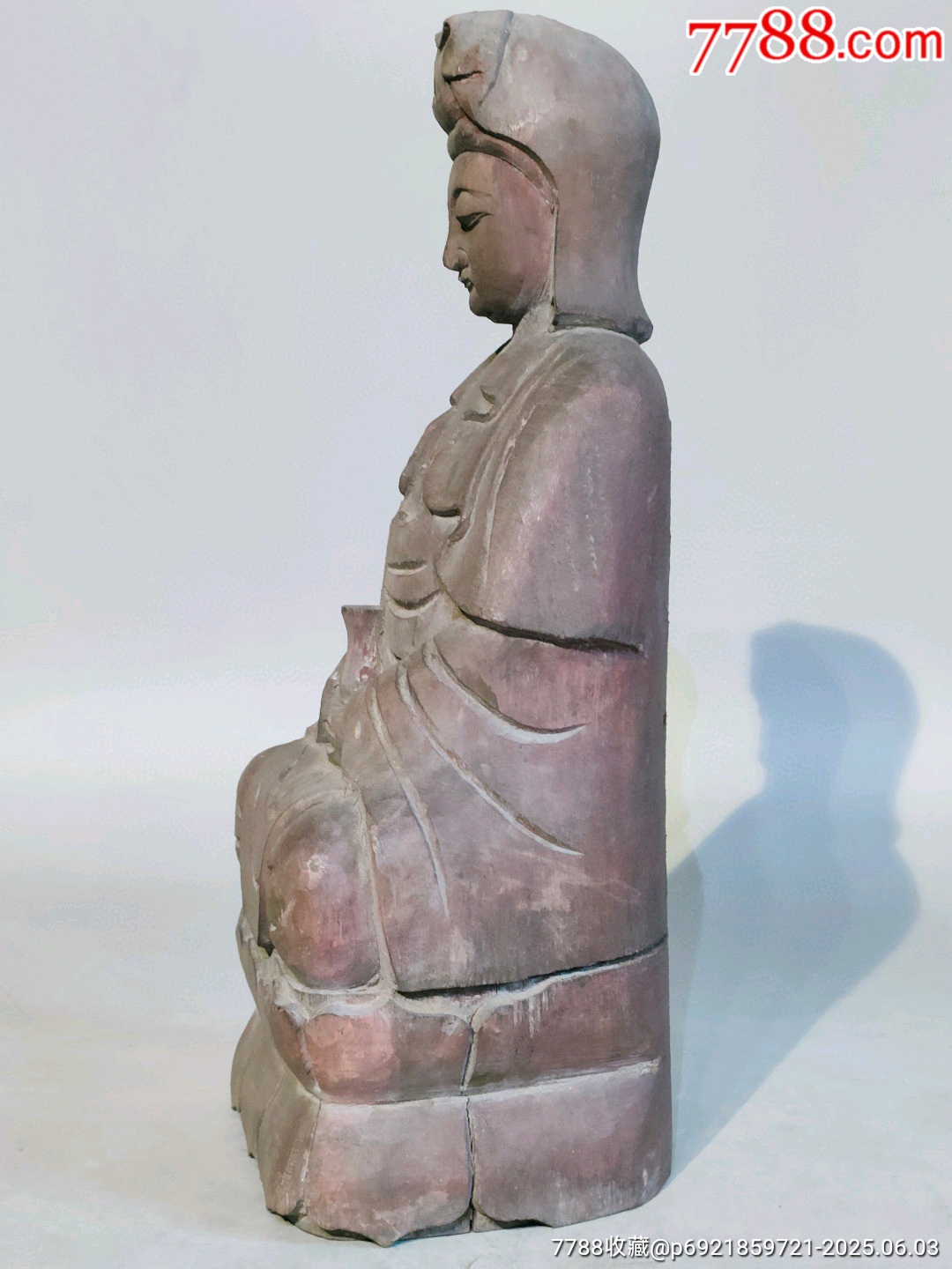 清代木雕觀音佛像_價格2400元_第8張_7788收藏__收藏熱線