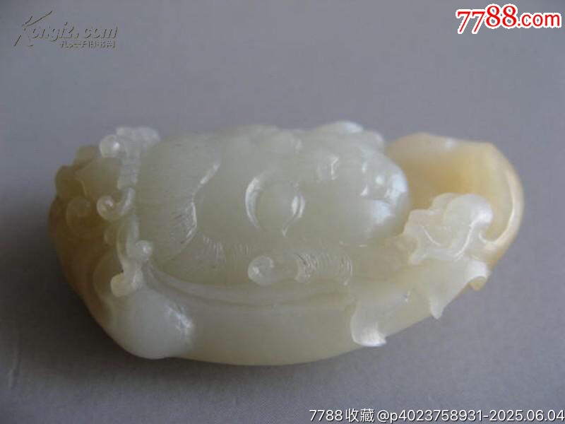 12463和田青白玉糖料精雕觀(guān)音_價(jià)格1800元_第5張_7788收藏__收藏?zé)峋€(xiàn)
