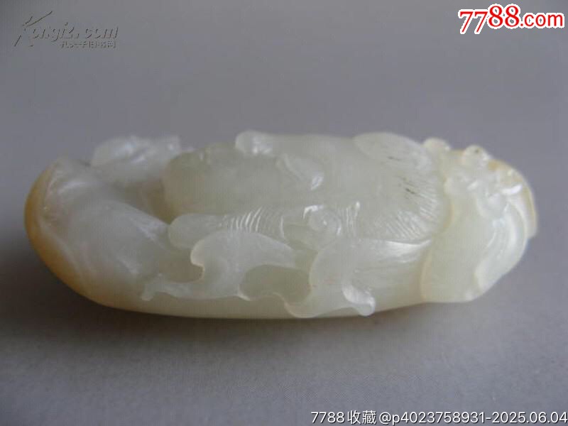 12463和田青白玉糖料精雕觀(guān)音_價(jià)格1800元_第9張_7788收藏__收藏?zé)峋€(xiàn)