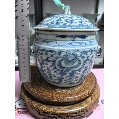康熙青花山水小笔筒_青花瓷_绥化小古玩店【7788旧书网】