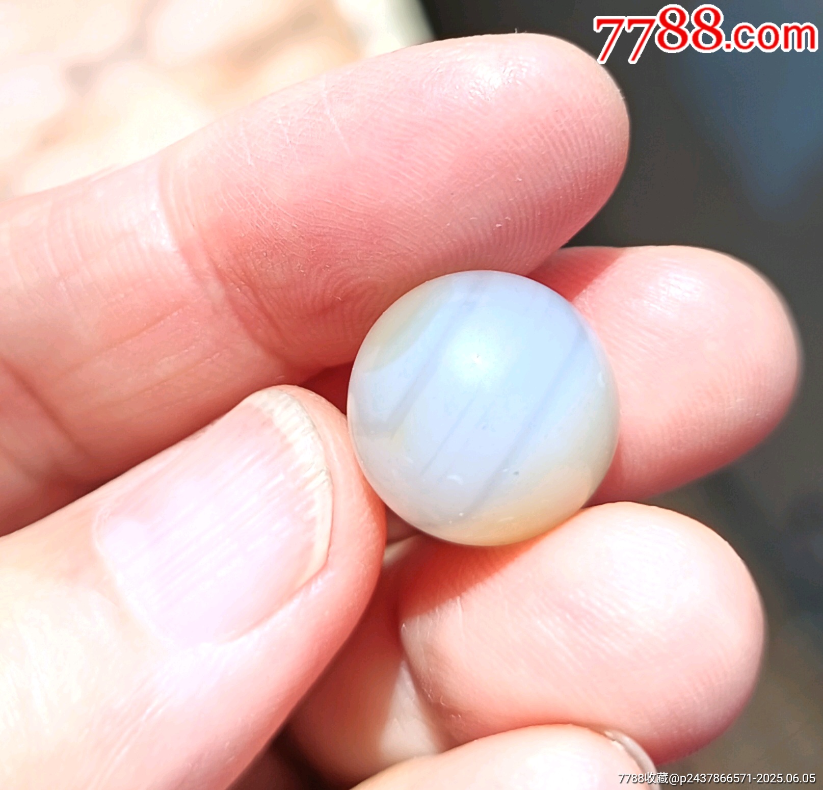 非常漂亮的明清缠丝玛瑙珠子-玛瑙-7788旧书网