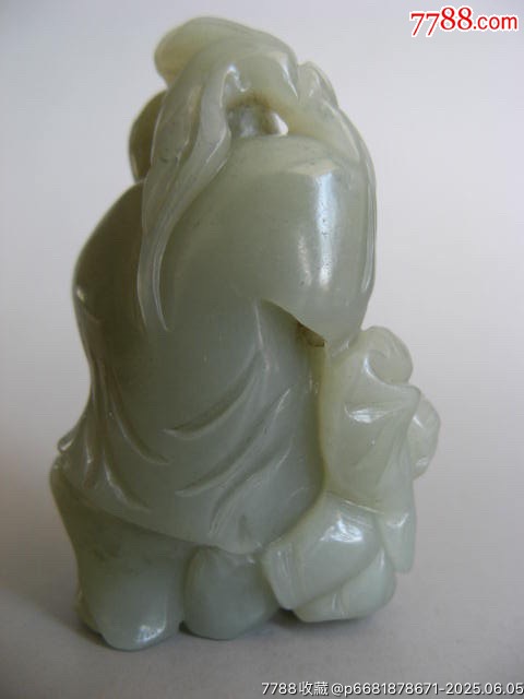 12350J002青白玉老叟童子把件?_價格500元_第4張_7788收藏__收藏熱線