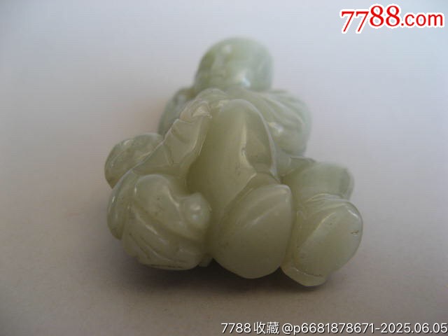 12350J002青白玉老叟童子把件?_價格500元_第9張_7788收藏__收藏熱線