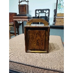 海南黄花梨提手式文房盒_木盒/木匣_荣庭古玩杂货铺【7788文玩】