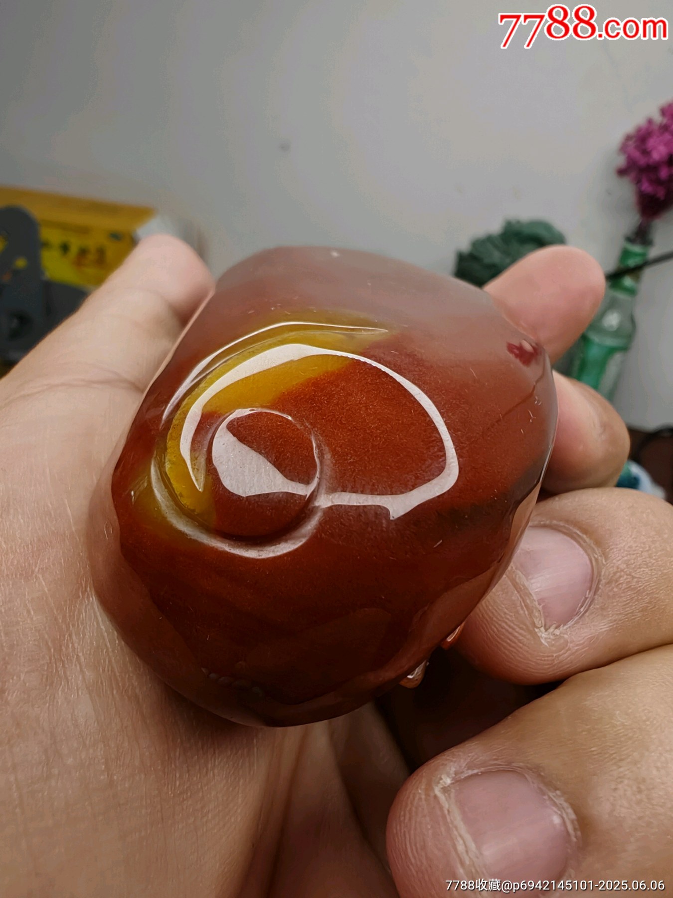 生肖雞南紅_價(jià)格618元【英念文玩】_第9張_7788收藏__收藏?zé)峋€