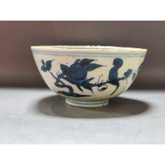 清康熙青花麒麟博古纹四系罐麒麟图案少见喜欢的朋友不要错过细节如图