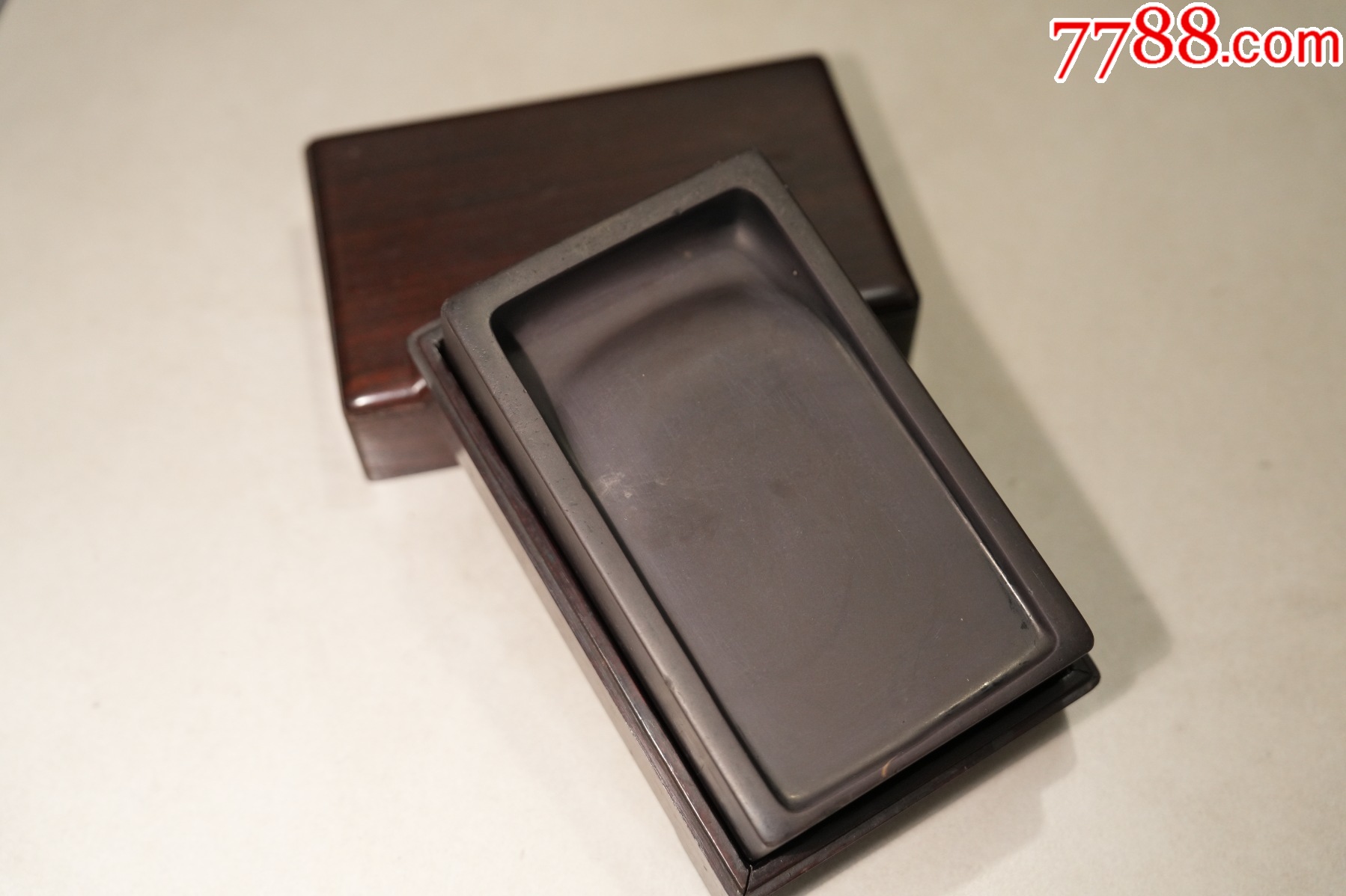 红木盒上三岩太史端砚_端砚_钰泽轩【7788红宝书】