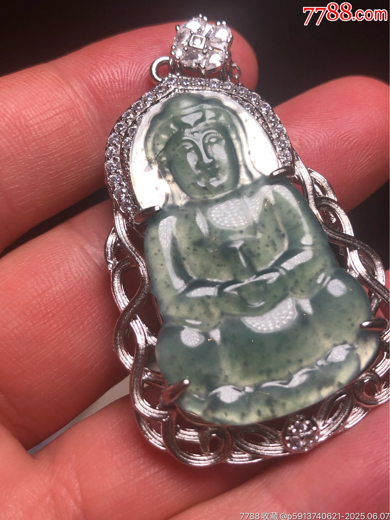 天然翡翠觀音吊墜_價(jià)格268元_第14張_7788收藏__收藏?zé)峋€