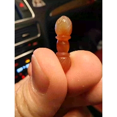 清代瑪瑙蓮花金剛杵_雷雷的店