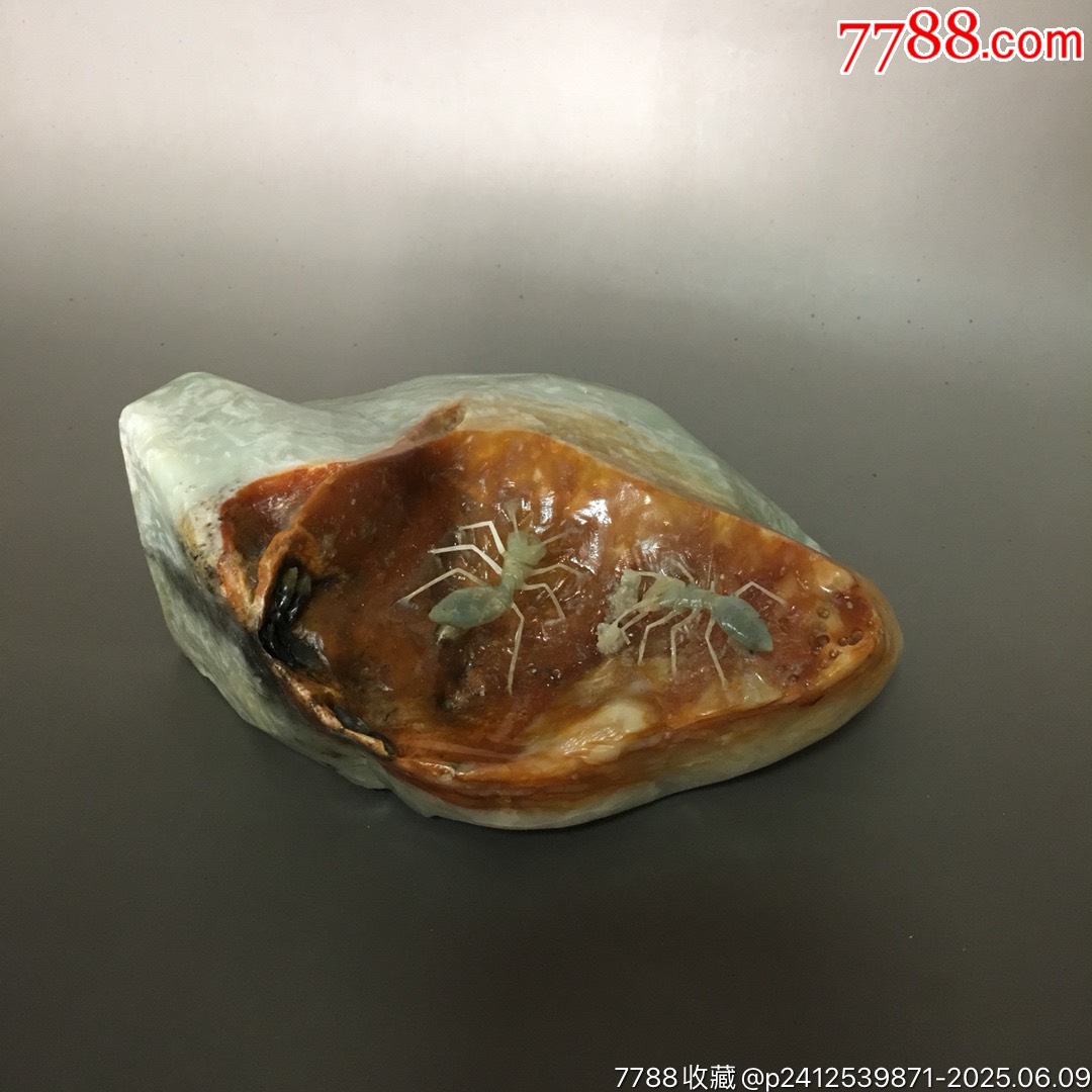 90409J002岫玉精雕螞蟻?一對(duì)！_價(jià)格600元_第2張_7788收藏__收藏?zé)峋€