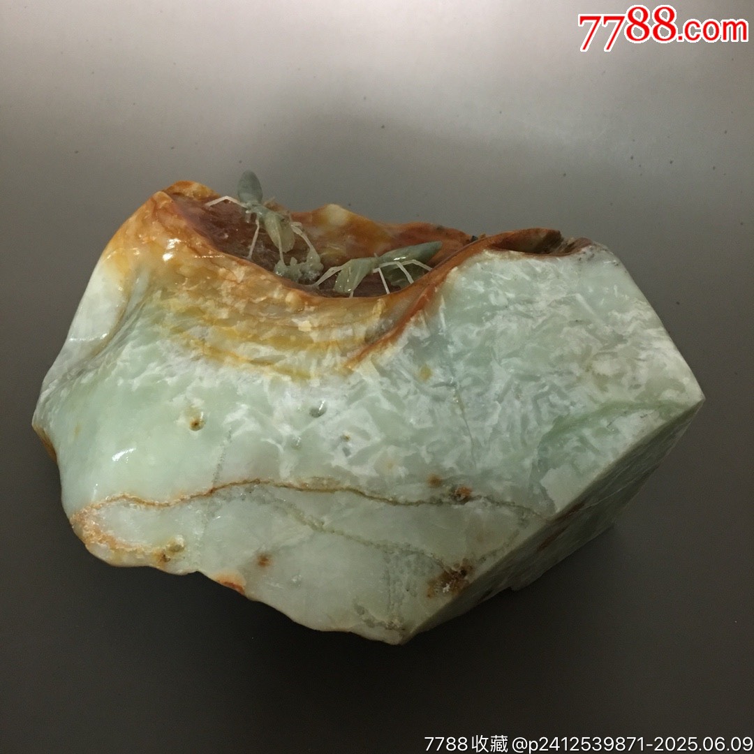 90409J002岫玉精雕螞蟻?一對(duì)！_價(jià)格600元_第6張_7788收藏__收藏?zé)峋€