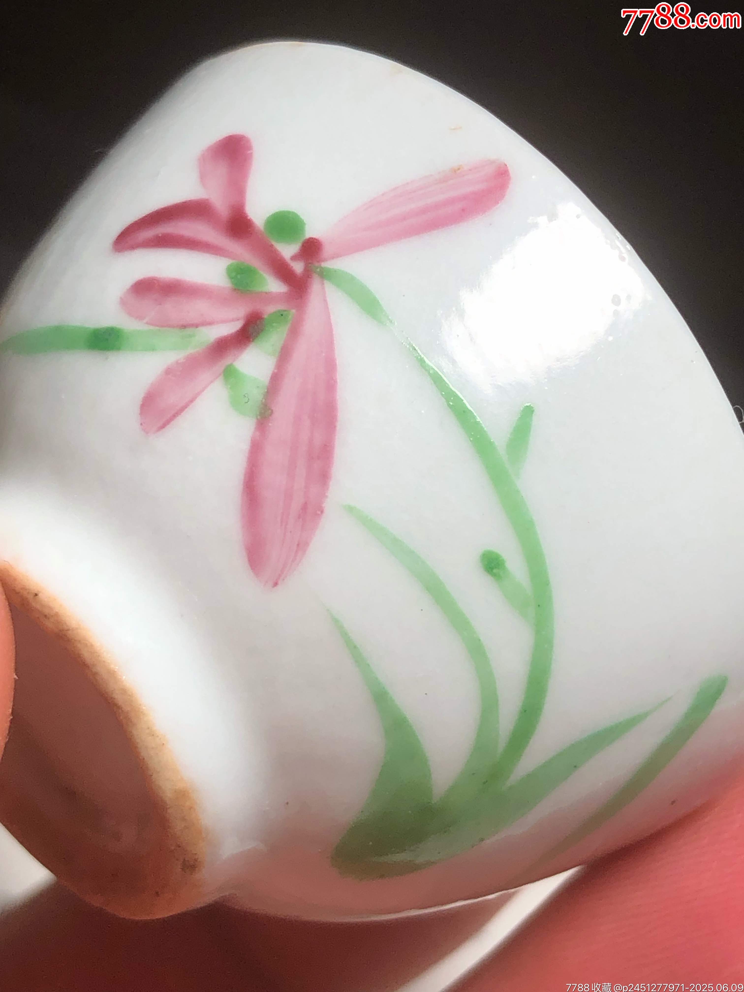 清朝時期蘭花杯_價格345元_第1張_7788收藏__收藏熱線