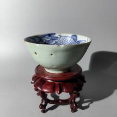 民国豆青釉暗刻团龙纹盘盘碗杯碟壶罐瓶水洗水盂壁挂瓶盖碗炉_青瓷/秘色