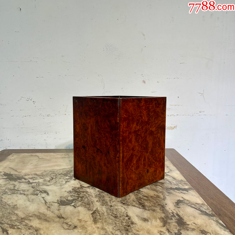 中国古玩 天然木 唐木 花梨　黄花梨 特大筆筒　重2.4kg 唐木 花梨　黄花梨 天然木 中国古玩 特大筆筒　重2.4kg