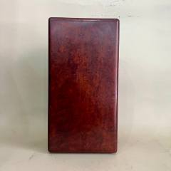 老黄花梨木箱古董老家具清代黄花梨海黄满雕龙纹超大书箱明清家具-木盒