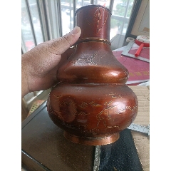 1383 時代錫器 本錫製　 梅文　茶入 松果坊】日本金工『薩摩淺田』造薩摩錫器本錫古錫罐錫茶入錫茶筒