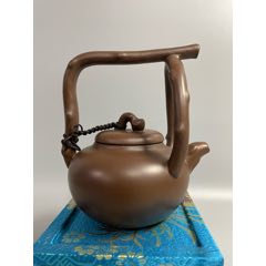 宜兴紫砂德君壶（王国芳制）-紫砂壶-7788旧书网