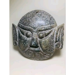 高古玉红山文化玉脸谱-其他玉石/玉器-7788旧书网