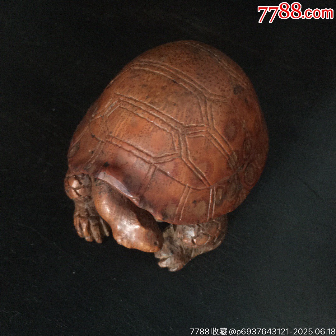 200512J002包漿老熟的老竹根雕擺件長壽龜_價格400元【遼南博雅齋】_第2張_7788收藏__收藏熱線