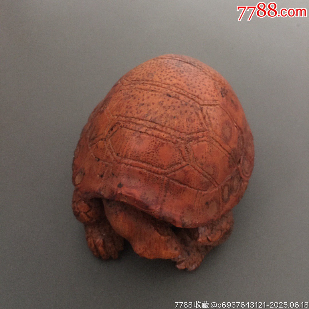 200512J002包漿老熟的老竹根雕擺件長壽龜_價格400元【遼南博雅齋】_第3張_7788收藏__收藏熱線