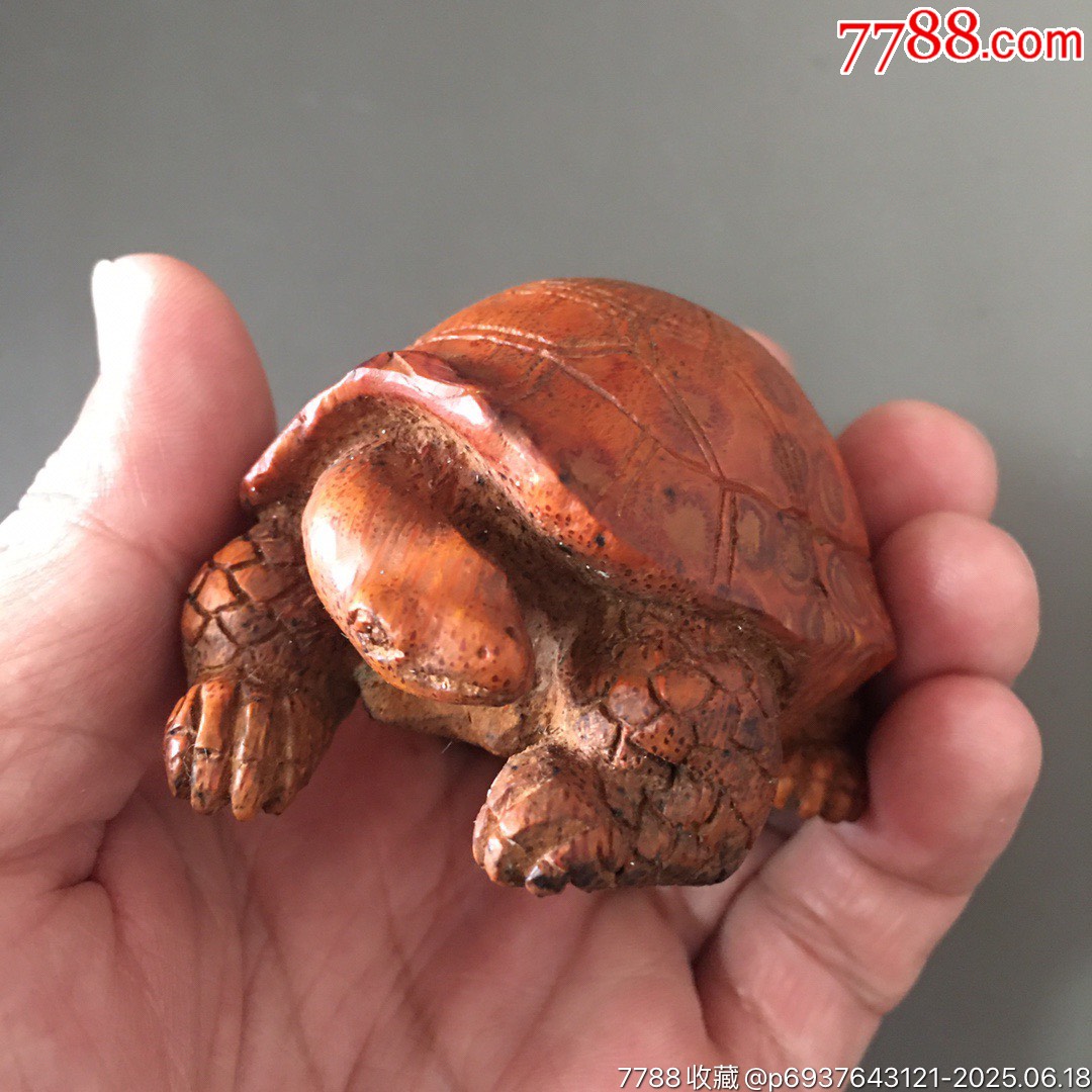 200512J002包漿老熟的老竹根雕擺件長壽龜_價格400元【遼南博雅齋】_第5張_7788收藏__收藏熱線