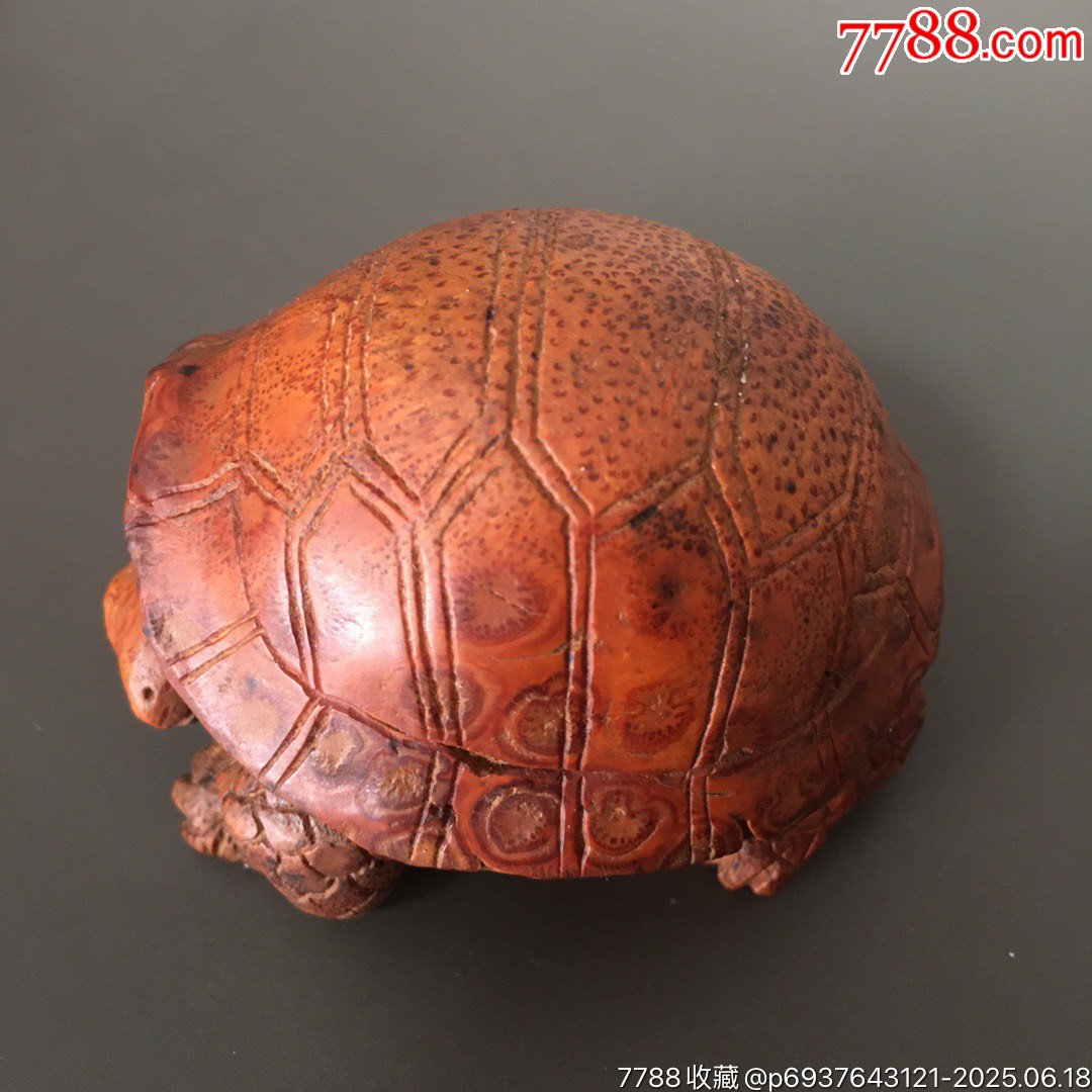 200512J002包漿老熟的老竹根雕擺件長壽龜_價格400元【遼南博雅齋】_第8張_7788收藏__收藏熱線