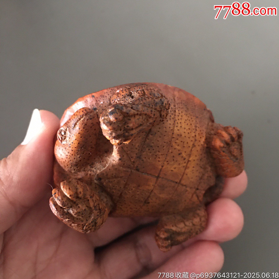 200512J002包漿老熟的老竹根雕擺件長壽龜_價格400元【遼南博雅齋】_第9張_7788收藏__收藏熱線