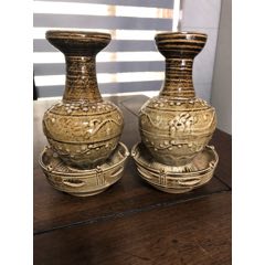 古董古玩瓷器收藏单色釉茶叶末釉香炉水洗老物件包老-Taobao Vietnam