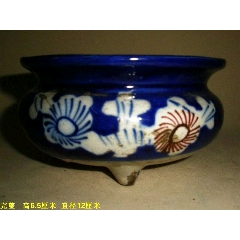 清代青花香炉-青花瓷-7788红宝书