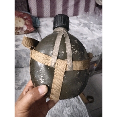 老軍壺水壺綠皮水壺＊隊(duì)水壺，包老包真，_聚鑫院