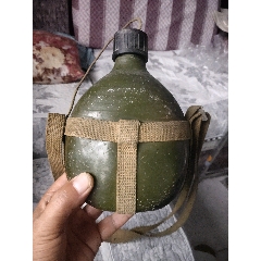 老軍壺水壺綠皮水壺＊隊(duì)水壺，包老包真，(se107256626)_聚鑫院