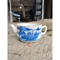 清代青花香炉-青花瓷-7788红宝书