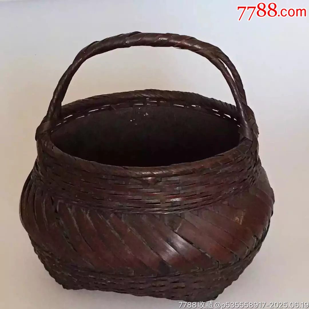 2I54J071日本回流早期老竹插花筐???_價(jià)格360元【遼南博雅齋】_第2張_7788收藏__收藏?zé)峋€