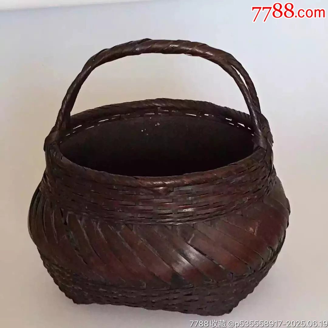 2I54J071日本回流早期老竹插花筐???_價(jià)格360元【遼南博雅齋】_第3張_7788收藏__收藏?zé)峋€