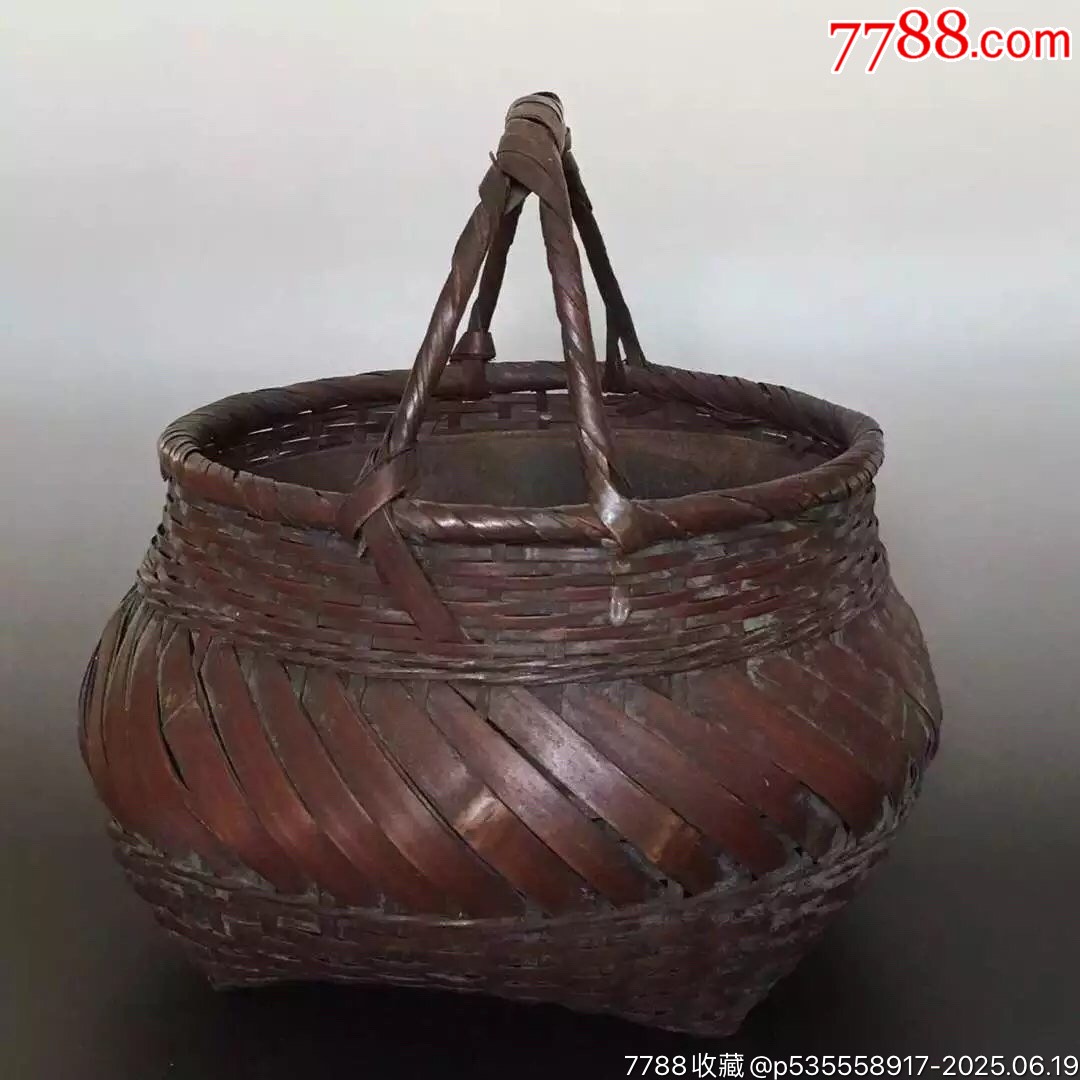 2I54J071日本回流早期老竹插花筐???_價(jià)格360元【遼南博雅齋】_第4張_7788收藏__收藏?zé)峋€