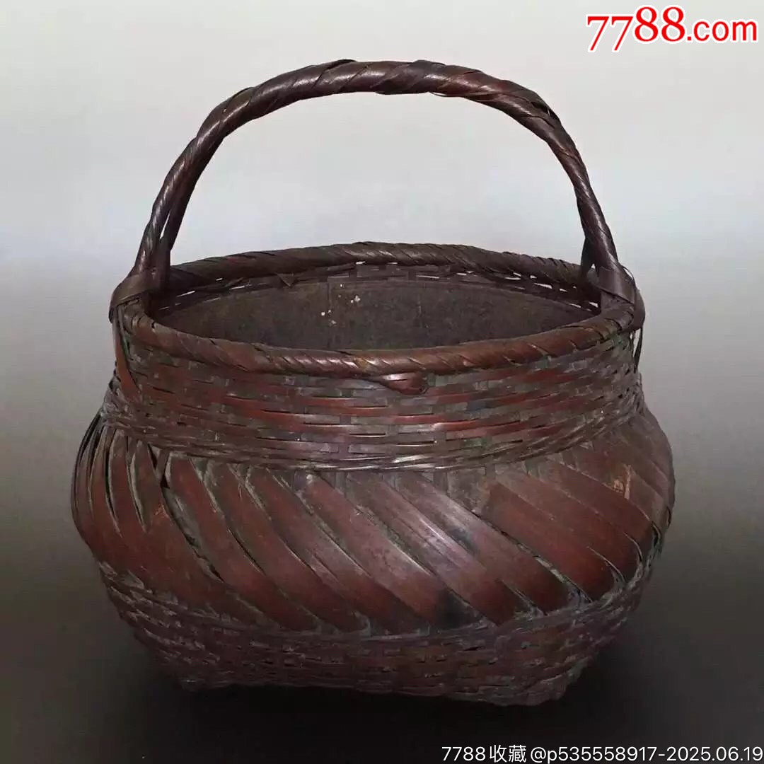 2I54J071日本回流早期老竹插花筐???_價(jià)格360元【遼南博雅齋】_第6張_7788收藏__收藏?zé)峋€
