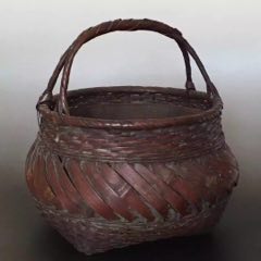 2I54J071日本回流早期老竹插花筐???(se107265580)_遼南博雅齋