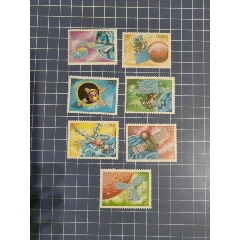 古巴1988年衛(wèi)星及各種航天器7全_西門收藏品書店