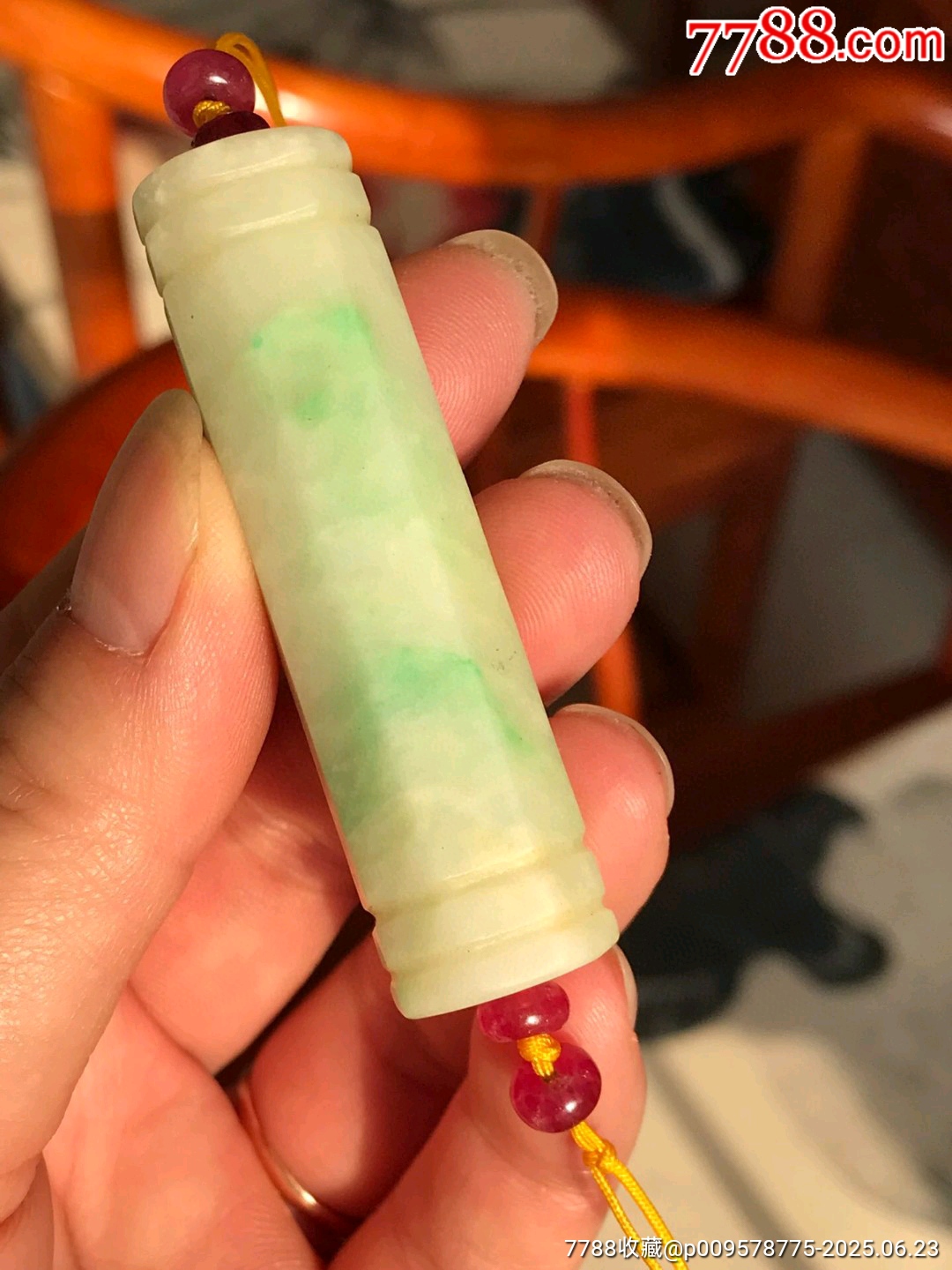古玩舊藏清代老翡翠八棱勒子_價(jià)格11200元_第2張_7788收藏__收藏?zé)峋€
