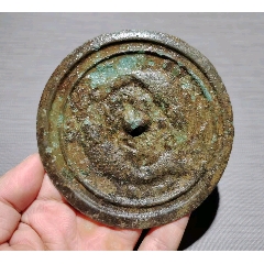 宋代四乳四虺镜-铜镜-7788旧书网